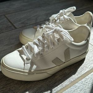 White leather & suede Veja Sneakers